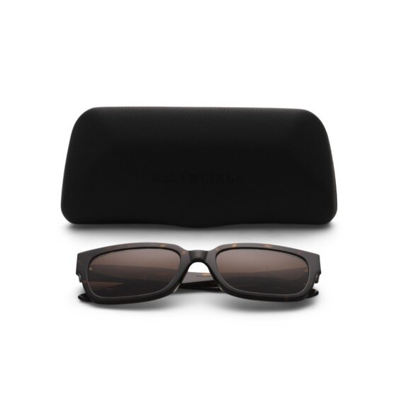 BALENCIAGA Havana Brown 55mm Sunglasses - Picture 1 of 2